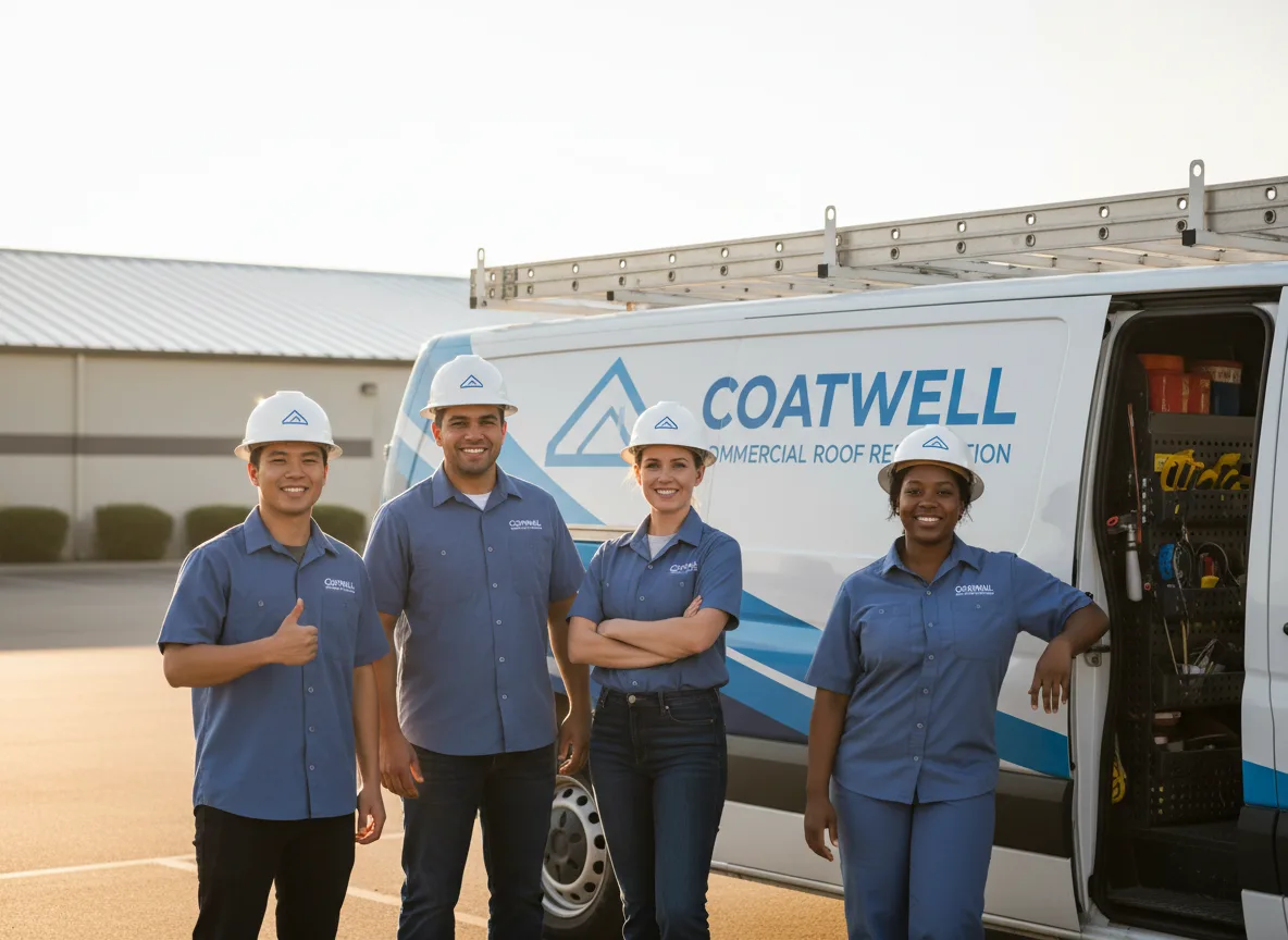 Commercial roof coating company in Oak Creek, WI